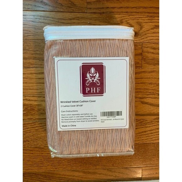 2 Pack Texture Luxury Home Decorative Pillow Covers - Picture 4 of 6